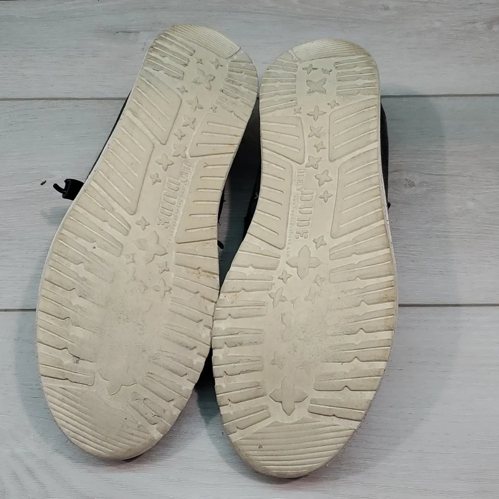 Hey Dude Mens Wally Stretch Loafer Slip On shoes sz 10